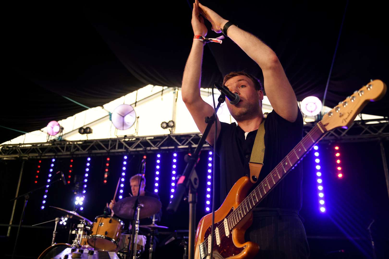 The Joshua Hotel at the Seedlings Stage, Belladrum. Picture: James Mackenzie