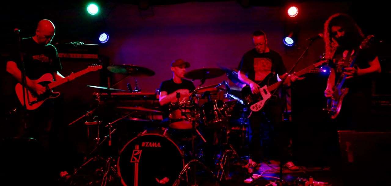 Dead Otter play the Tooth and Claw, Inverness on Saturday night. Picture: Demelza Kingston