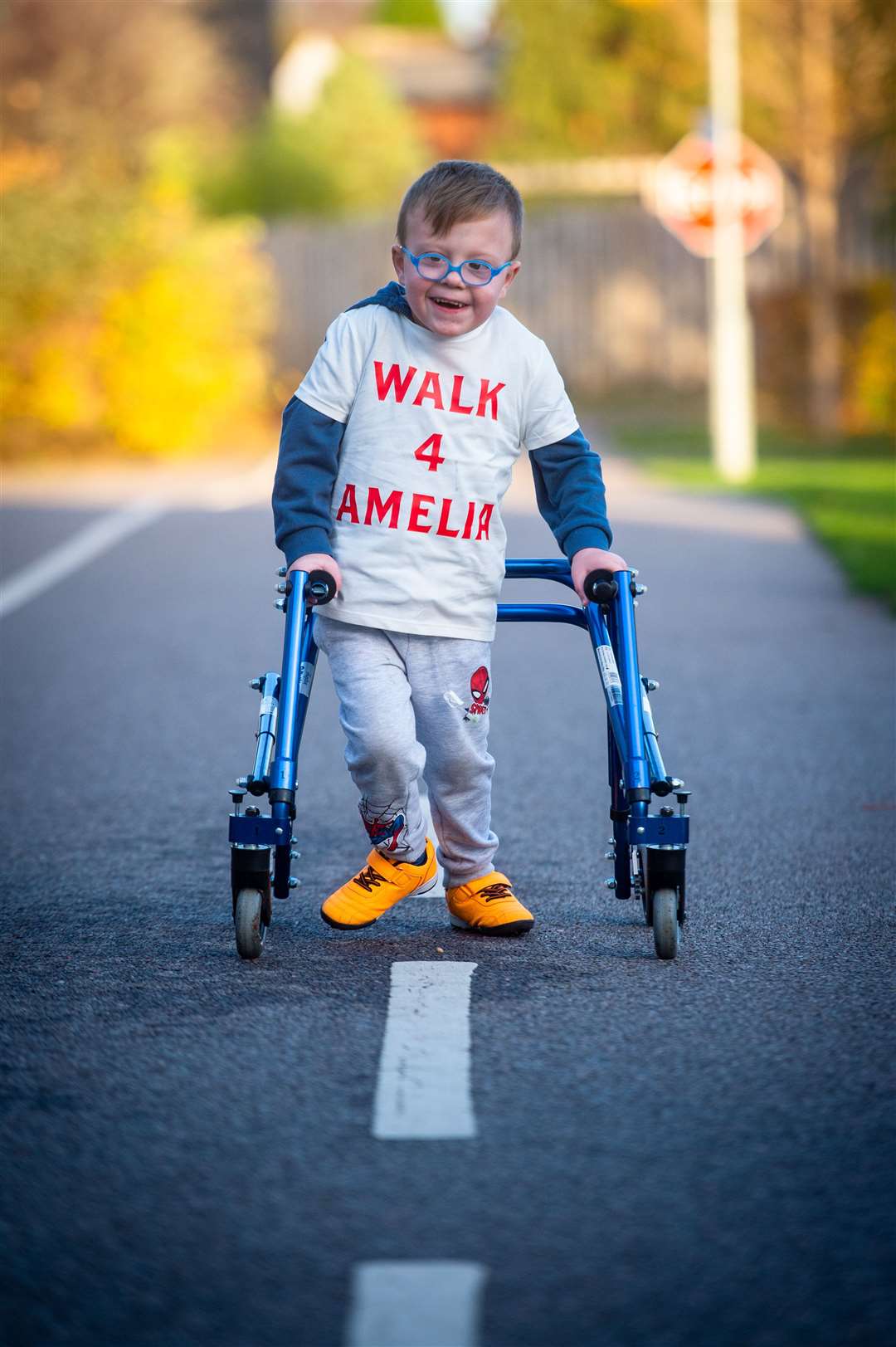 Harry Ritchie-Mackenzie was born with a congenital heart defect, treatment for which resulted in a brain injury that medics said would leave him unable to walk.