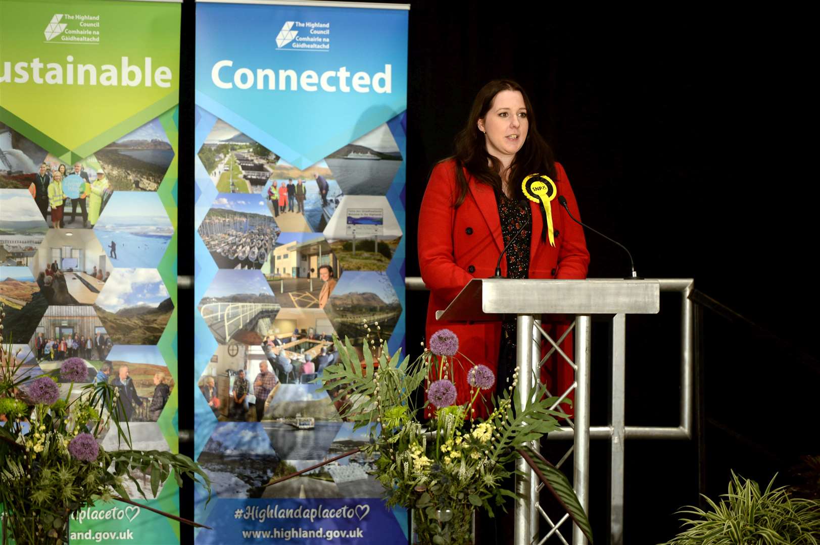 Scottish Parliamentary Elections 2021..Emma Roddick, Scottish National Party (SNP)..Picture: James Mackenzie..
