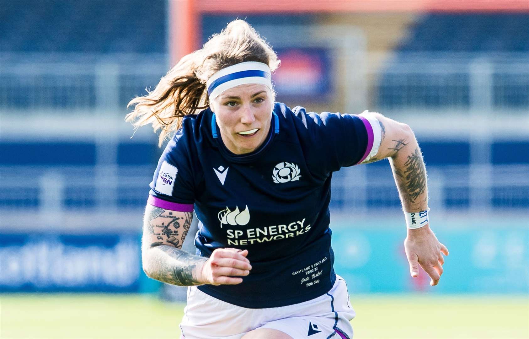 Jade Konkel-Roberts will be competing in her first Rugby World Cup. Picture: SRU/SNS Group