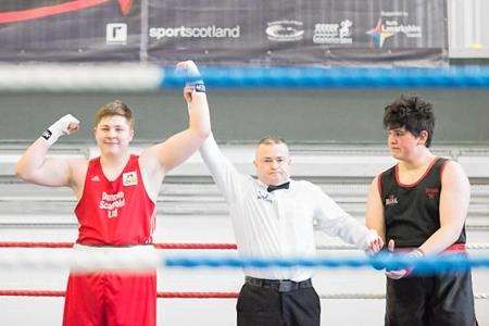 Jason Russell is one of the Highland boxers competing at the British Championships.