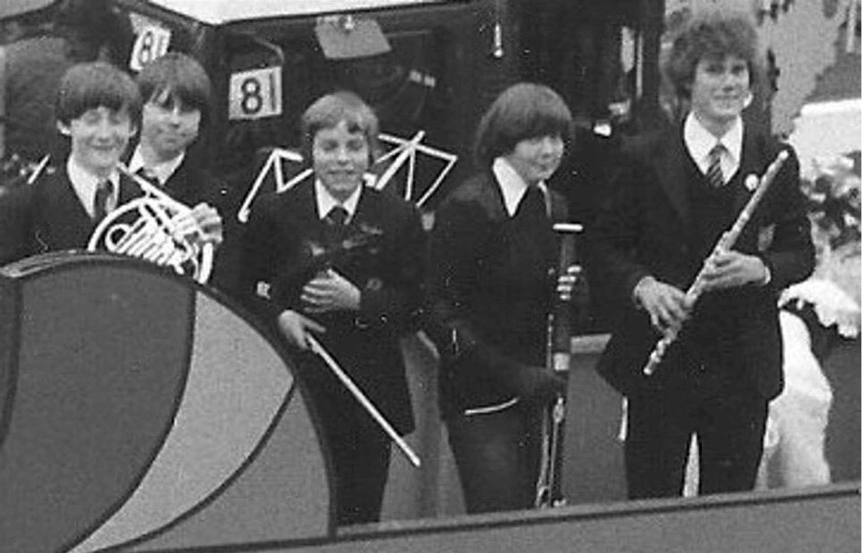 Sir Keir Starmer (right) played the flute at school (Family handout/Labour Party/PA)