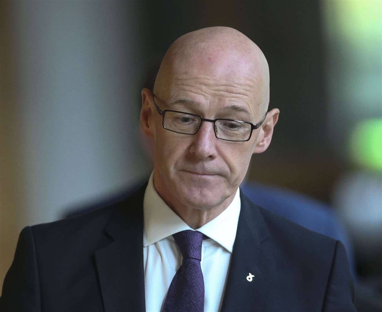 Deputy First Minister John Swinney wrote to the committee as more legal documents were published (Fraser Bremner/Scottish Daily Mail/PA)