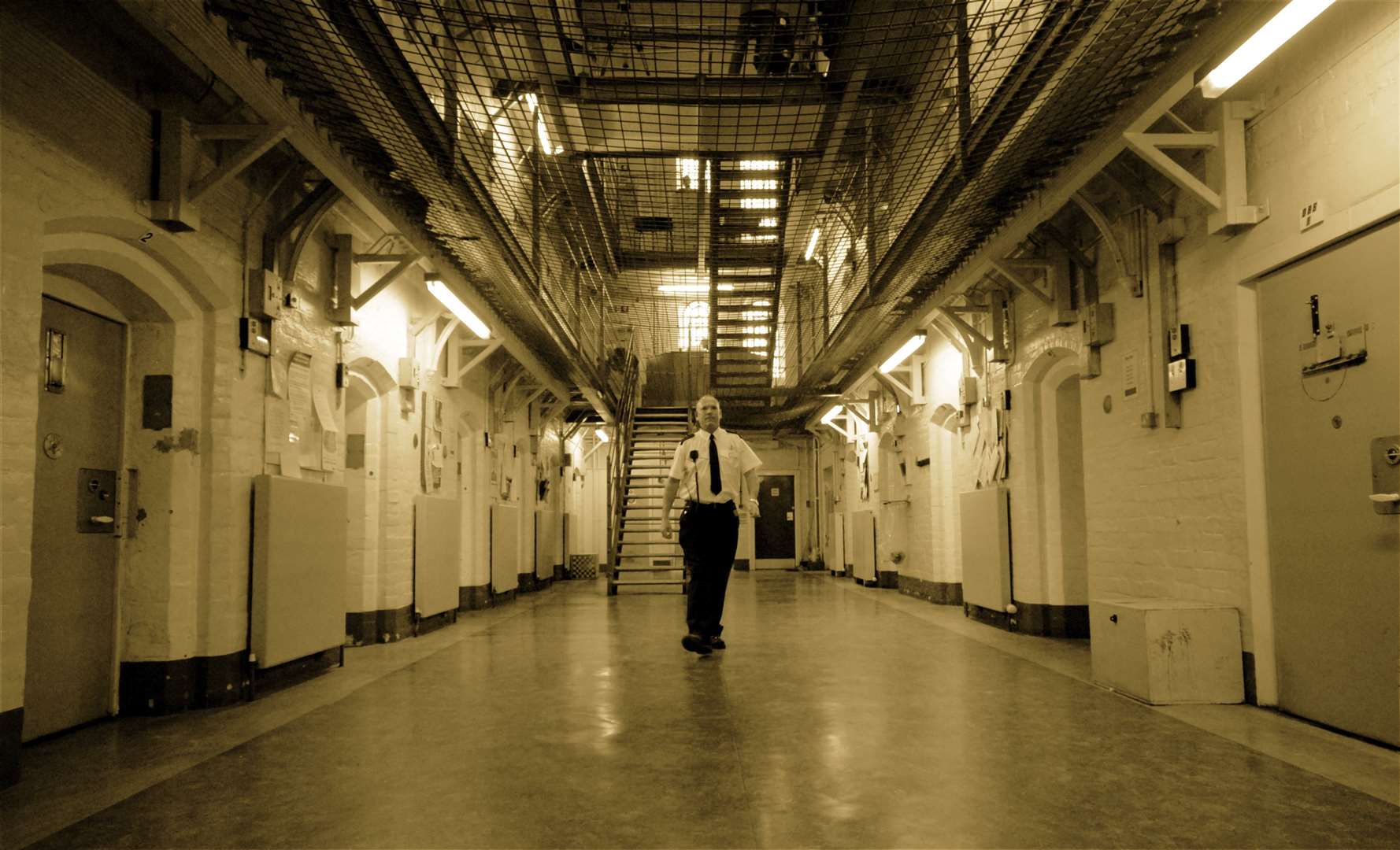 B hall general view at HMP Inverness. Pic By Gary Anthony