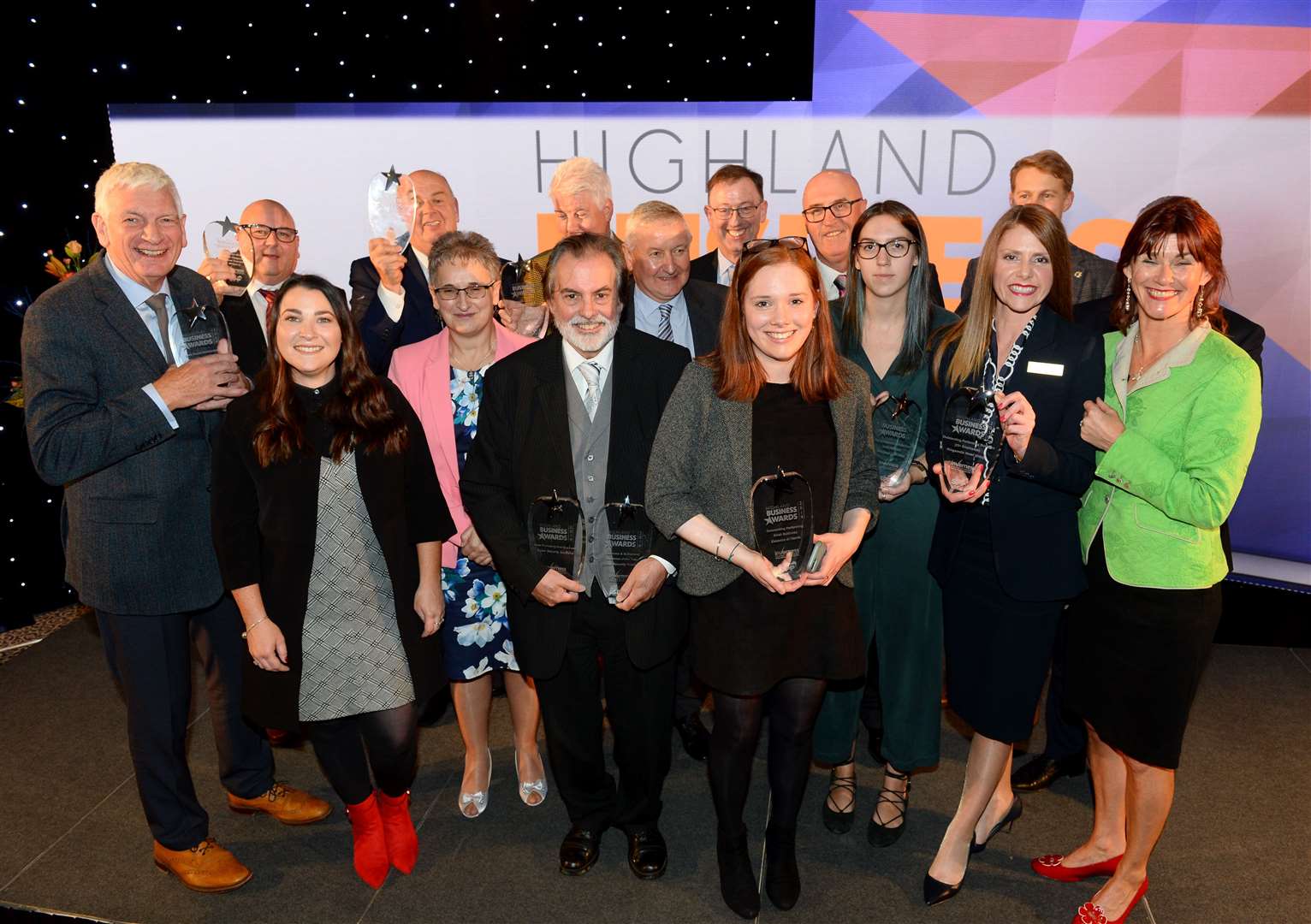 Highland Business Awards 2019..Award Winners...Picture: Gary Anthony. Image No..