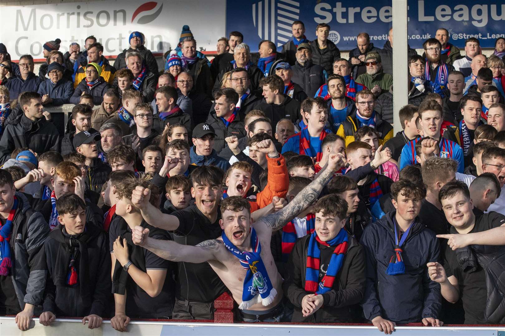 Inverness Caledonian Thistle face St Johnstone tonight. Picture: Ken Macpherson