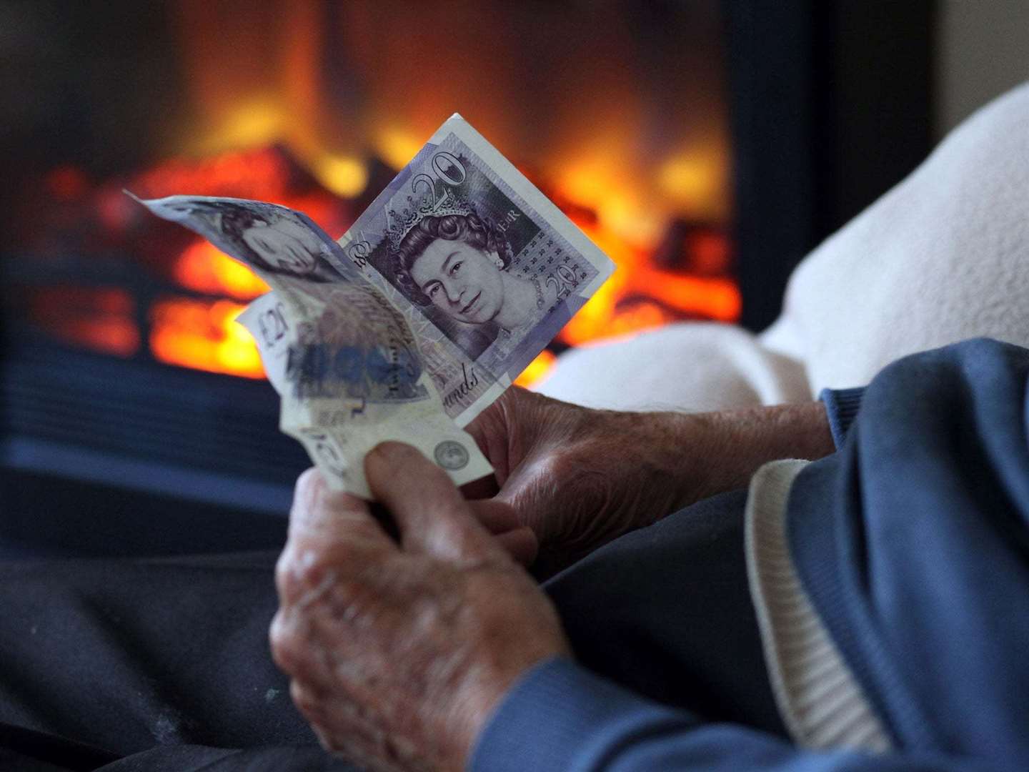 A survey by Age Scotland found 94 per cent of respondents were worried about paying their energy bills from next month.