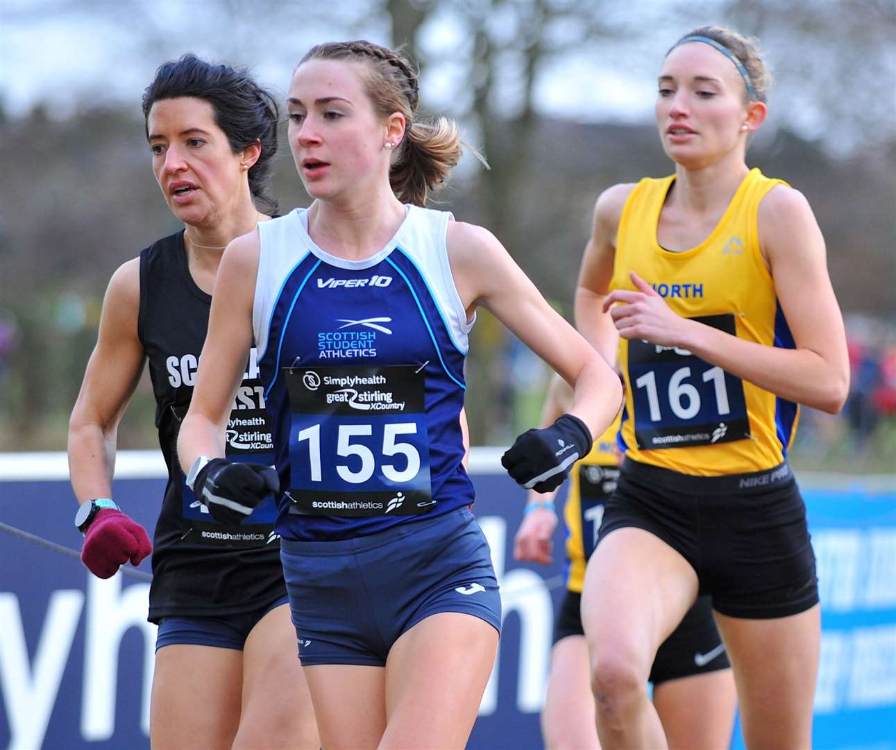 Mhairi Maclennan at the Inter District Championships at Stirling. Pictures: Graeme Webster.