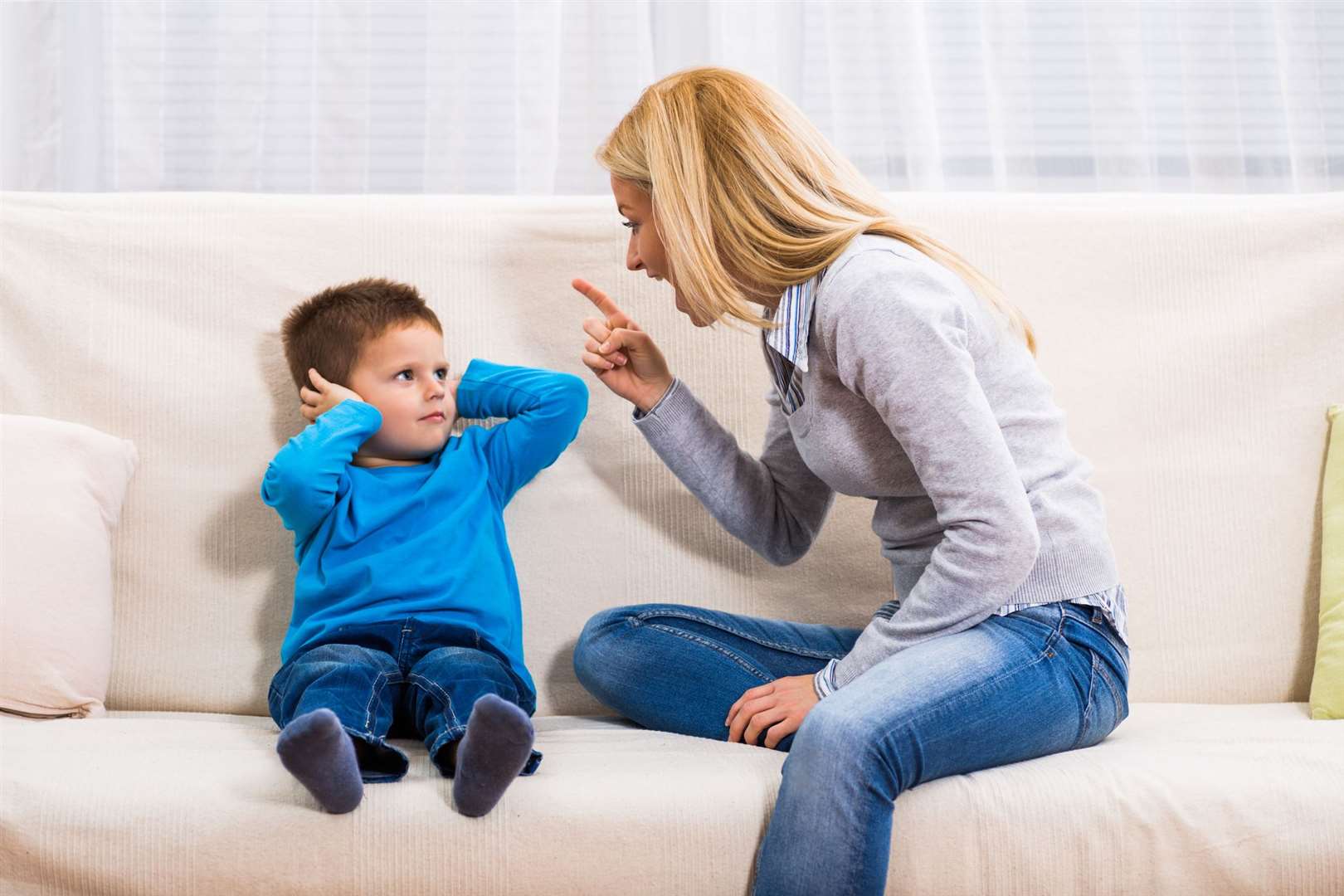 Shouting at your children rarely achieves results. Picture: iStock/PA