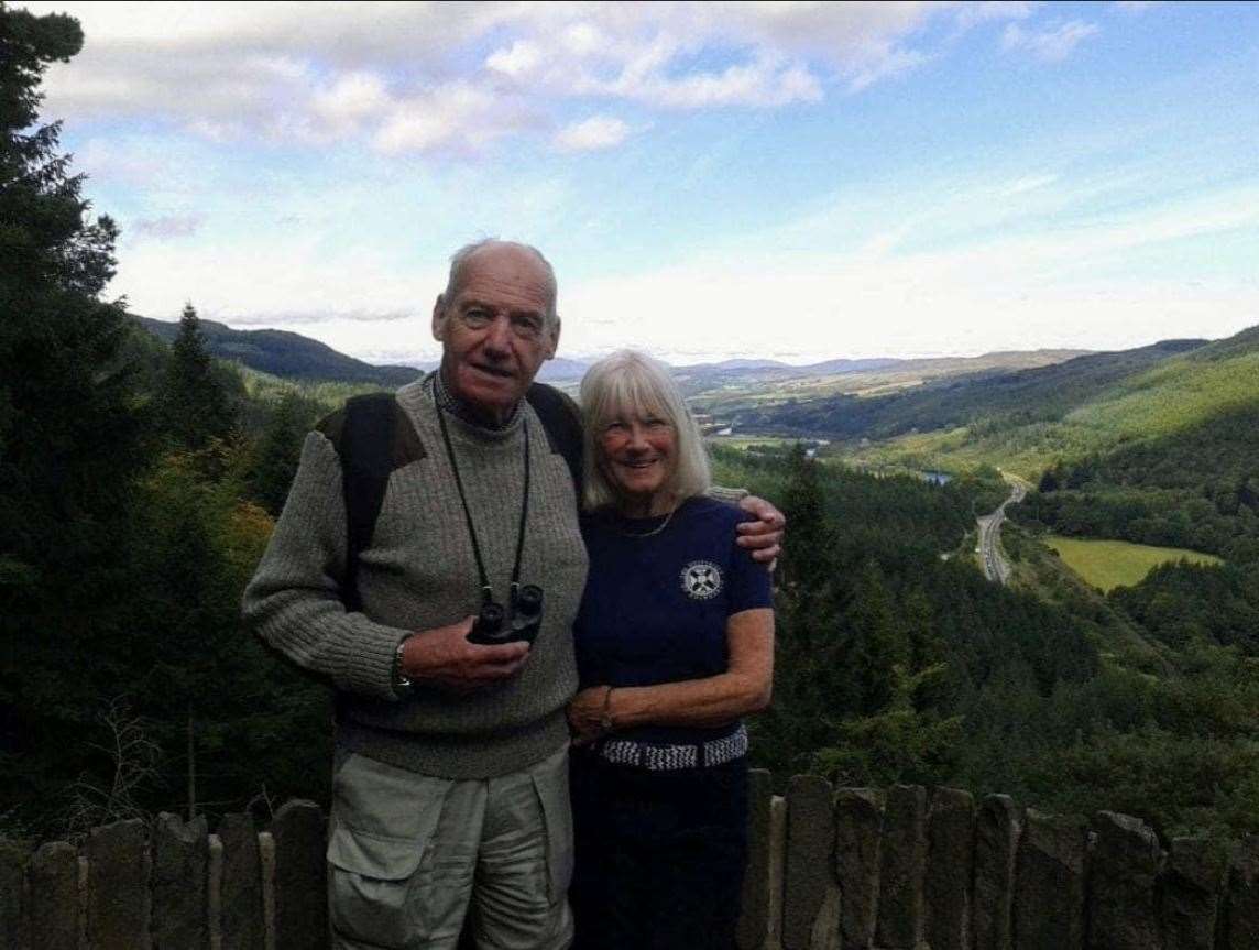 Norman Pitcairn who loved the Cairngorms and was a frequent visitor along with his wife Louie.