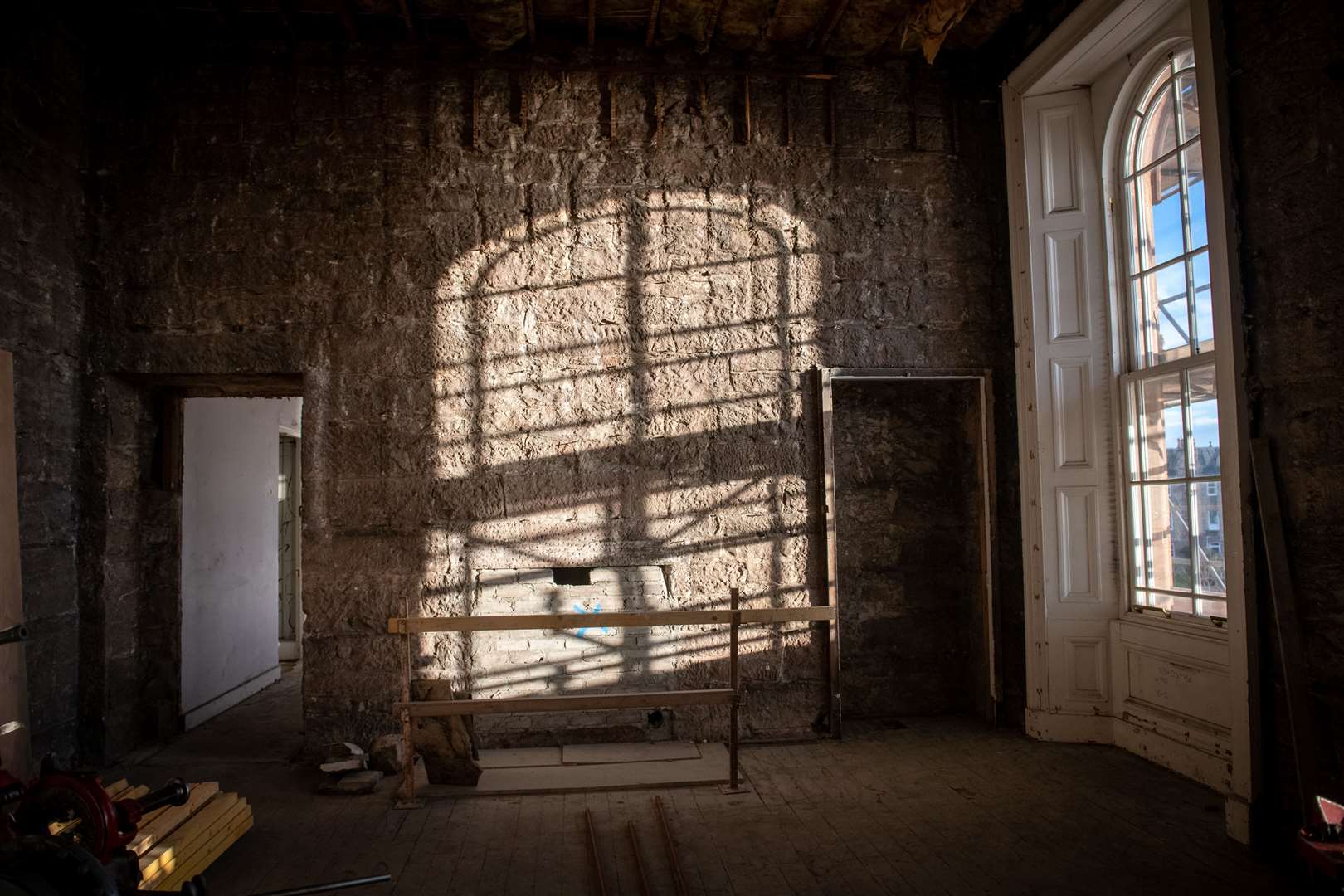Natural light will be used to good effect within the revamped building. Picture: Callum Mackay.