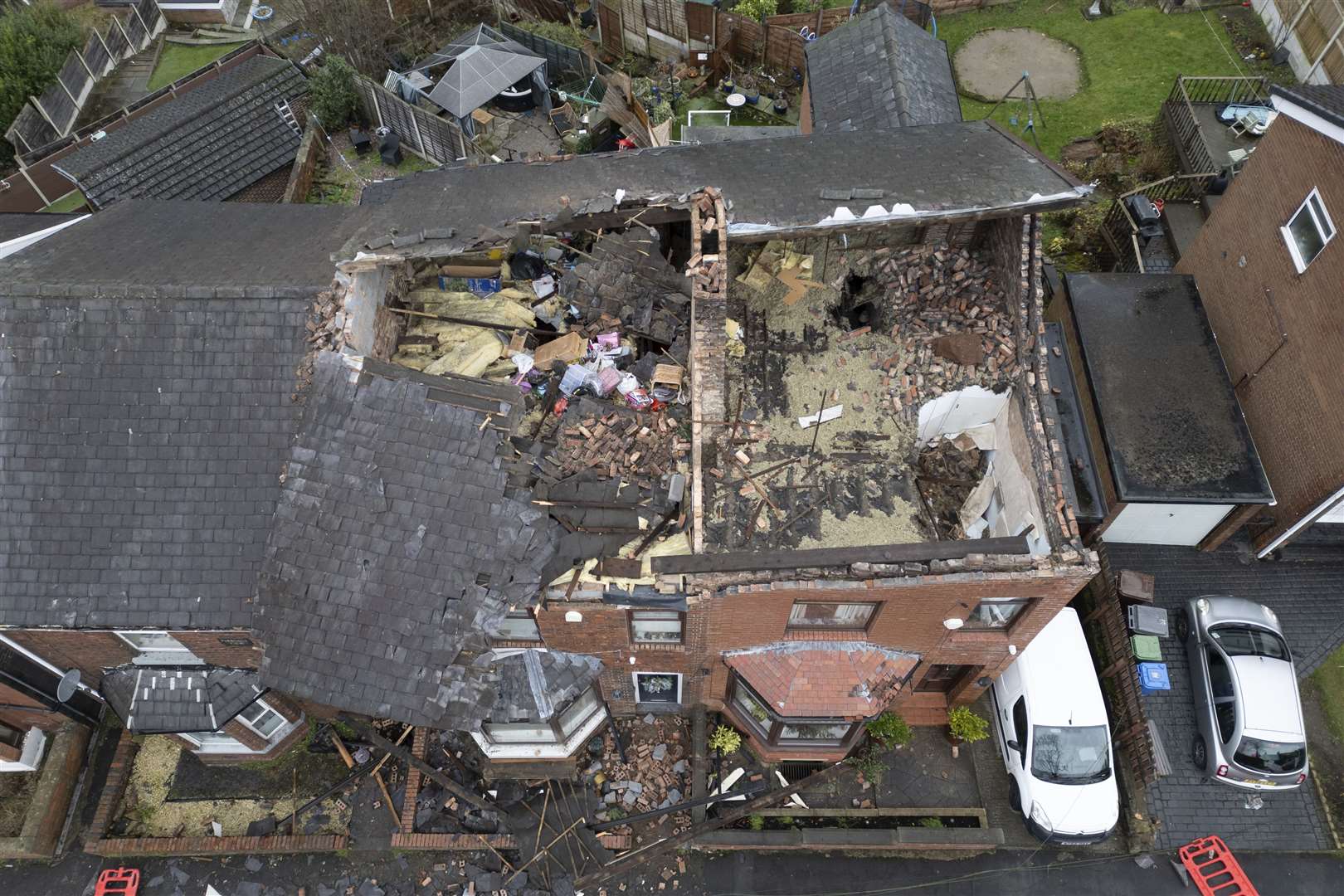 Stalybridge residents told of houses in states of ‘absolute disaster’ (AP Photo/Jon Super)
