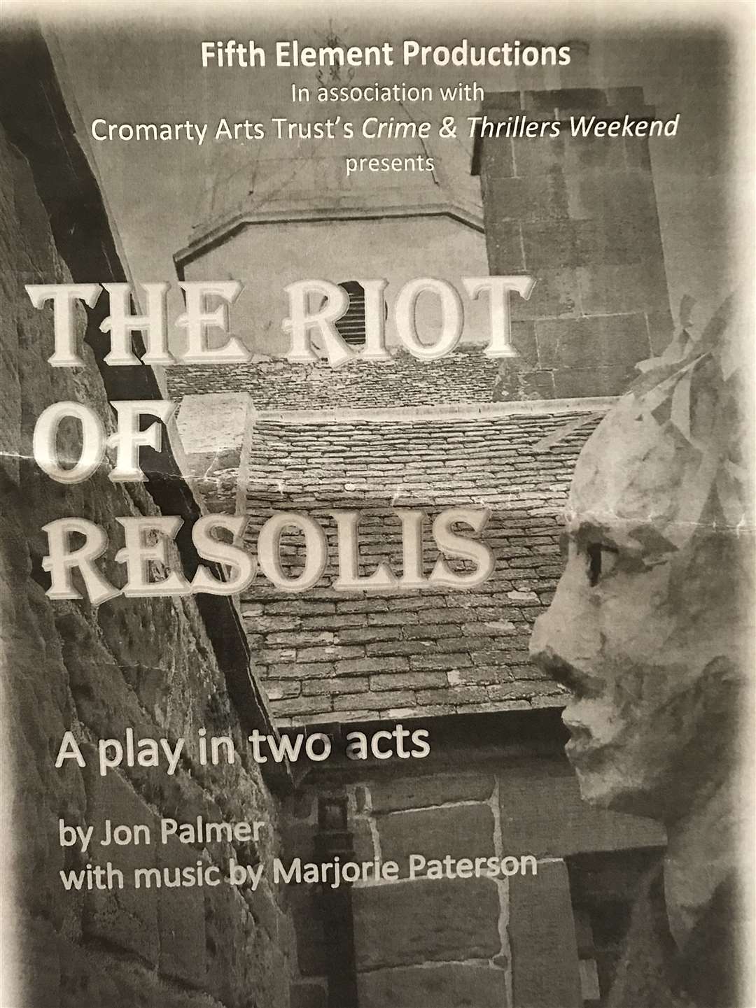 Programme for the play.