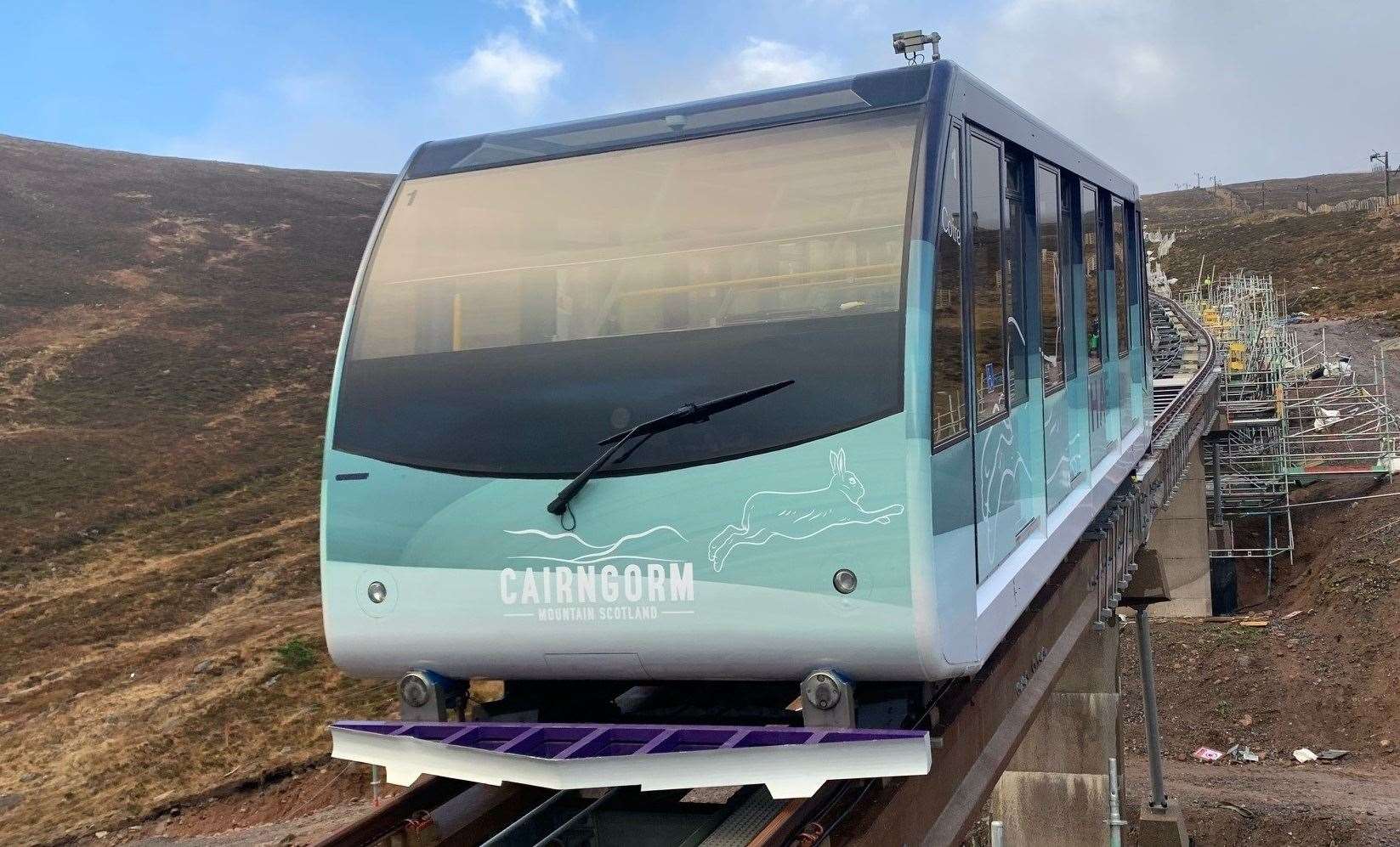 The Cairngorm funicular has been given a new-look.
