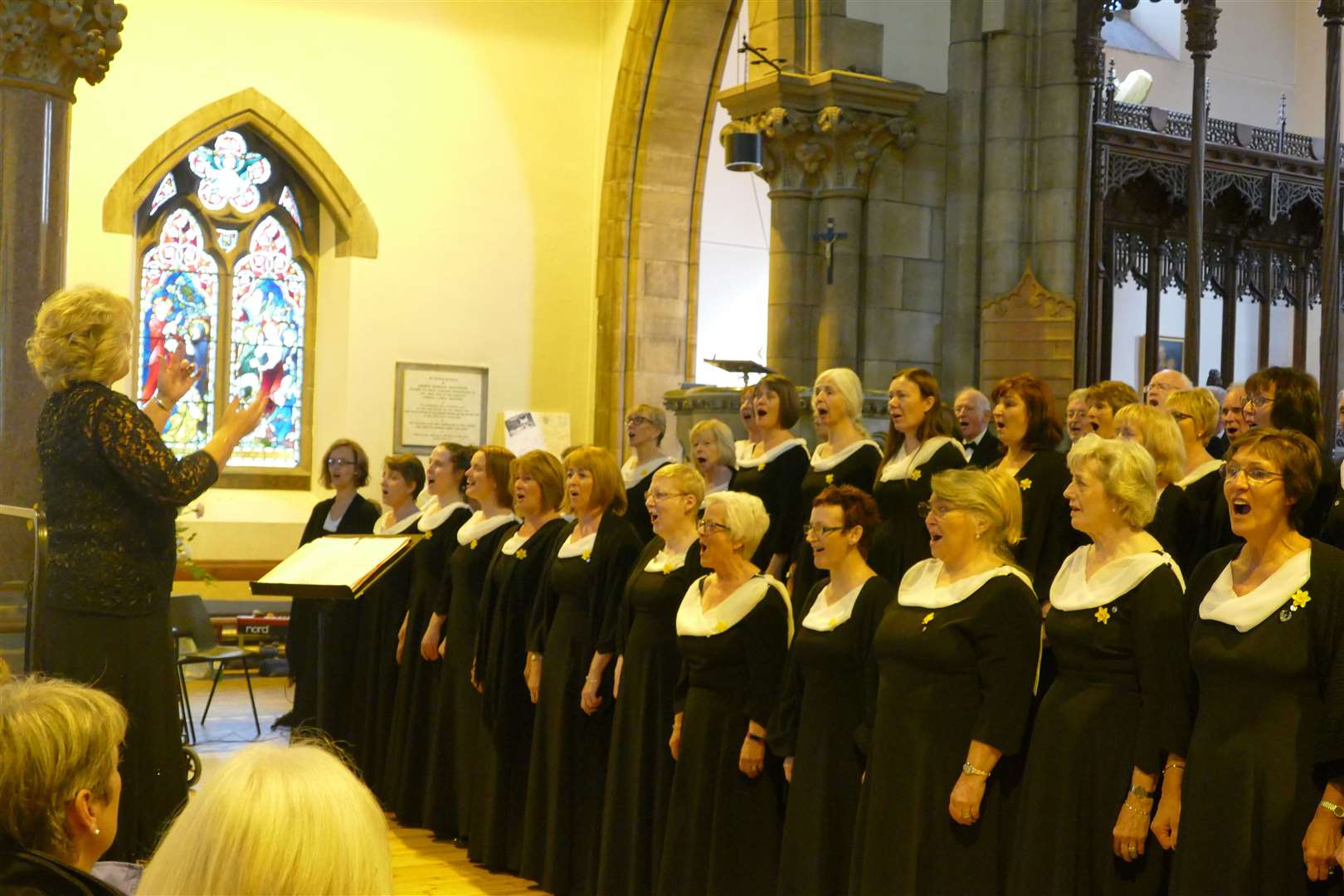 Glasgow Phoenix Choir performing at Inverness Ness Bank Church in 2019.