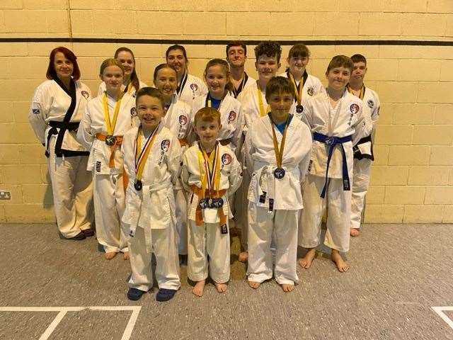 Inverness Tang Soo Do took on the rest of Scotland at the Highland Championships, winning 37 medals in total.
