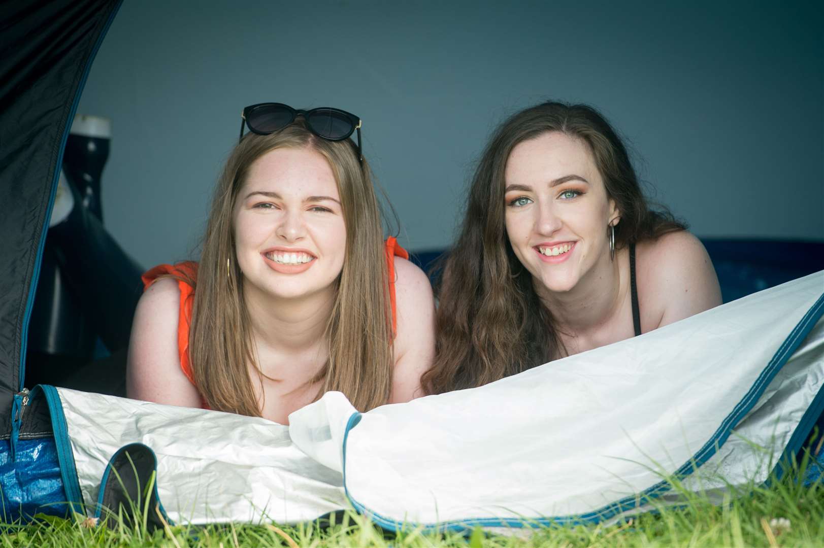 Meghan Smith and Rebecca McConnachie in 2018. Picture: Callum Mackay