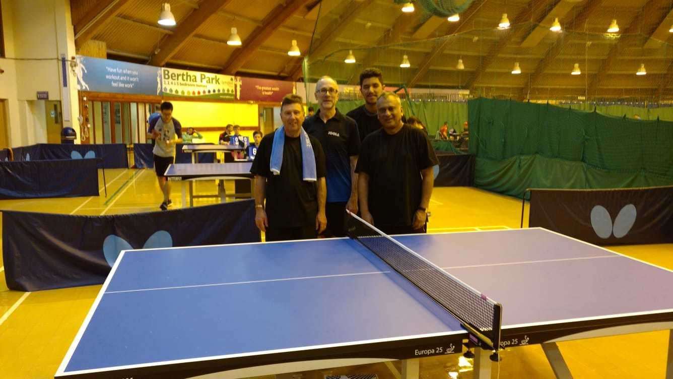 The Highland squad who ended the first round of games in Division Six of the Scottish National League in table tennis at the top of the table, having won two matches and drawn one.