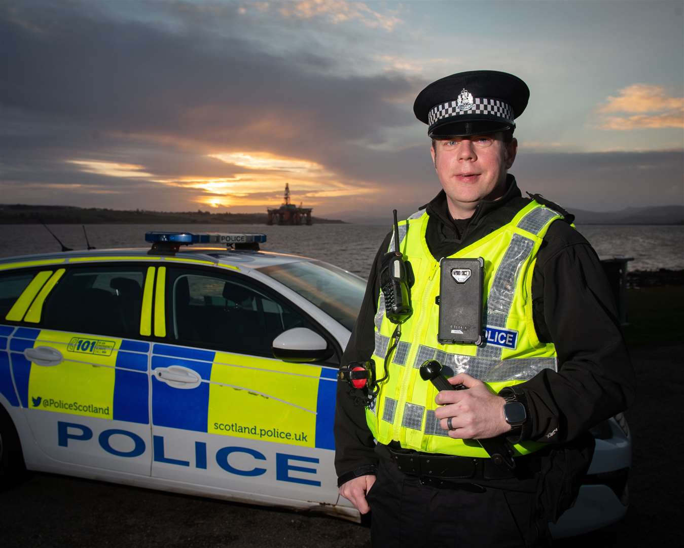 Area Sgt. Michael Gallie, Easter Ross and Sutherland. Picture: Callum Mackay