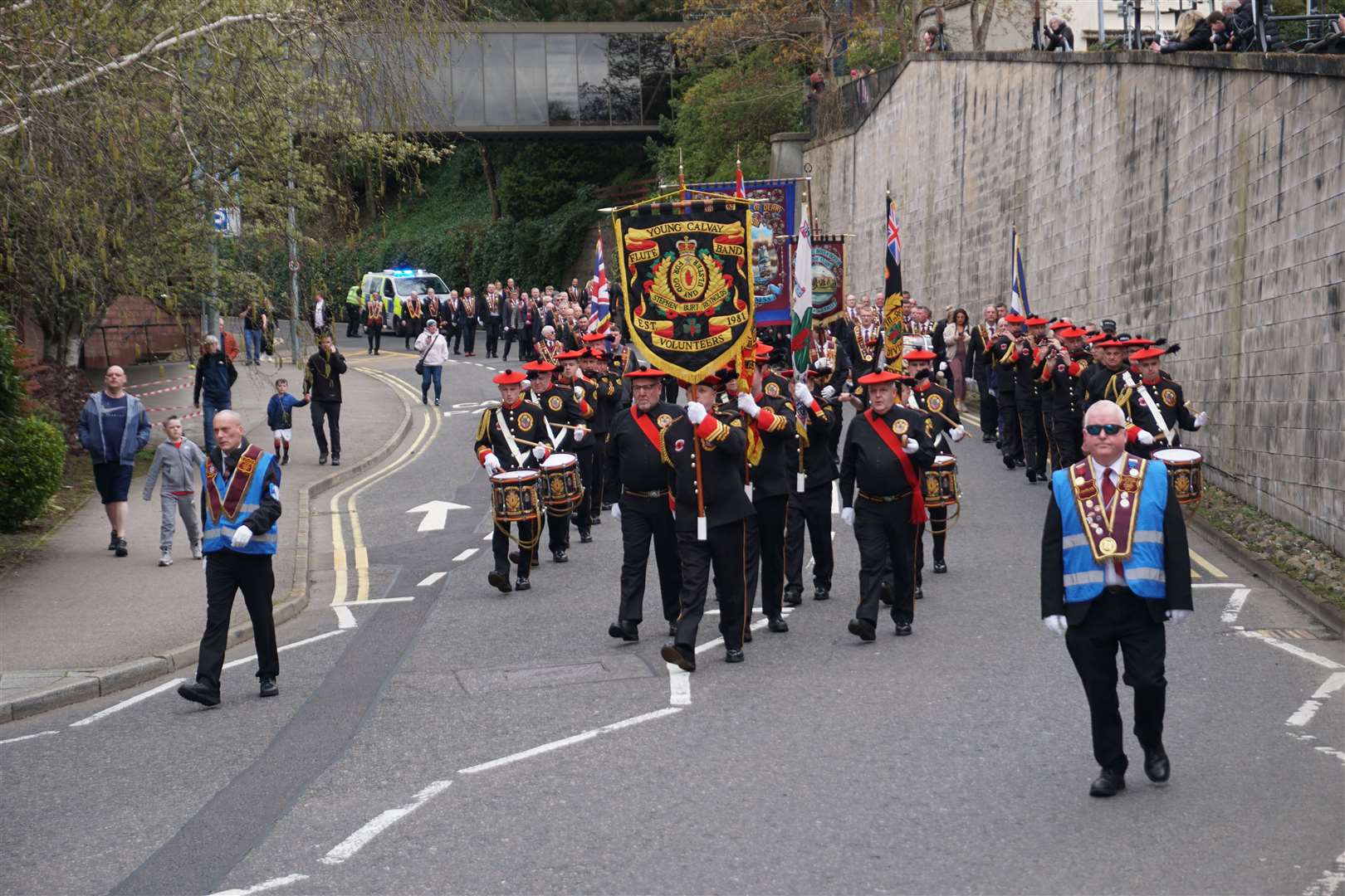 The Apprentice Boys of Derry paraded in Inverness city centre. Picture: Federica Stefani.