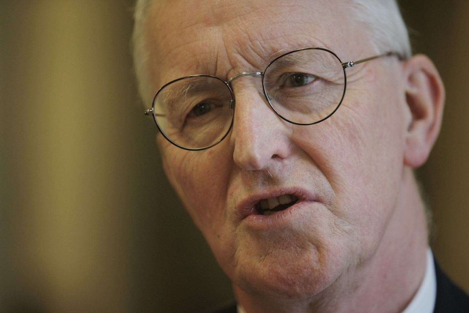 Hilary Benn during an interview at Parliament Buildings at Stormont (Liam McBurney/PA)