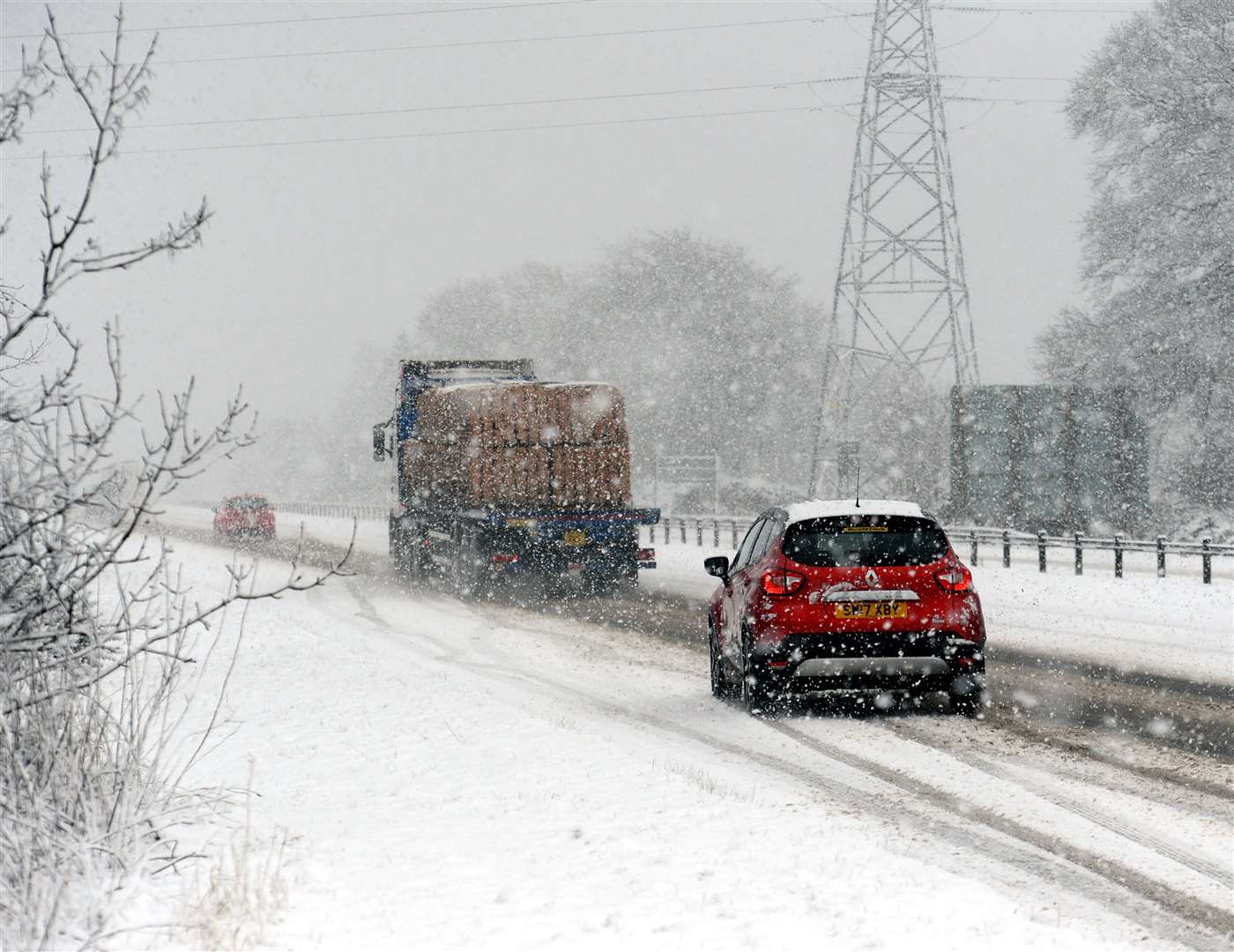 PICTURES: Highland motorists brave challenging conditions amid heavy ...