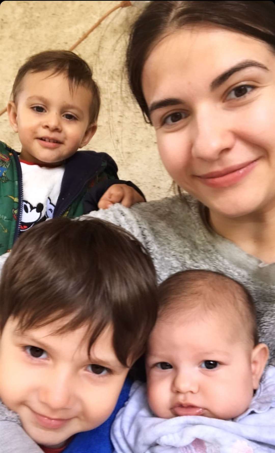 Flora Abdul-Sater (top right) with her children Alexander Abdul-Sater (top left), William Abdul-Sater, (bottom right) and Jazmin Abdul-Sater (Flora Abdul-Sater/PA)