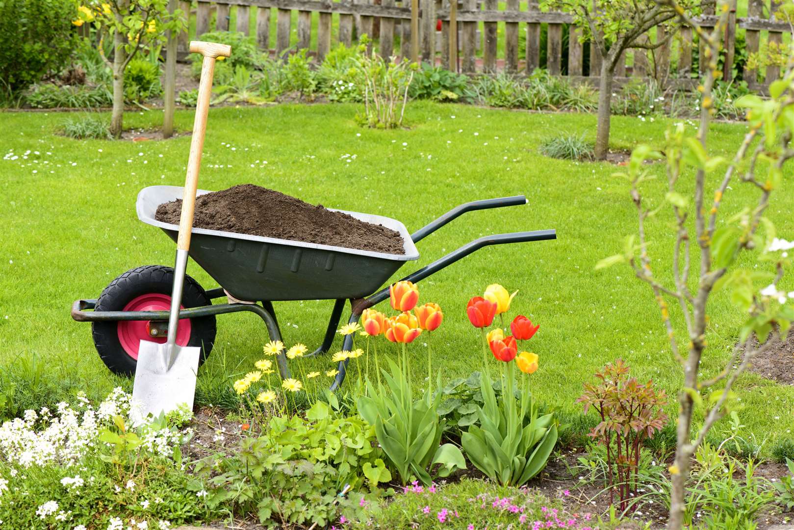 Working in the garden can be as good as going to the gym – if not better! Picture: iStock/PA