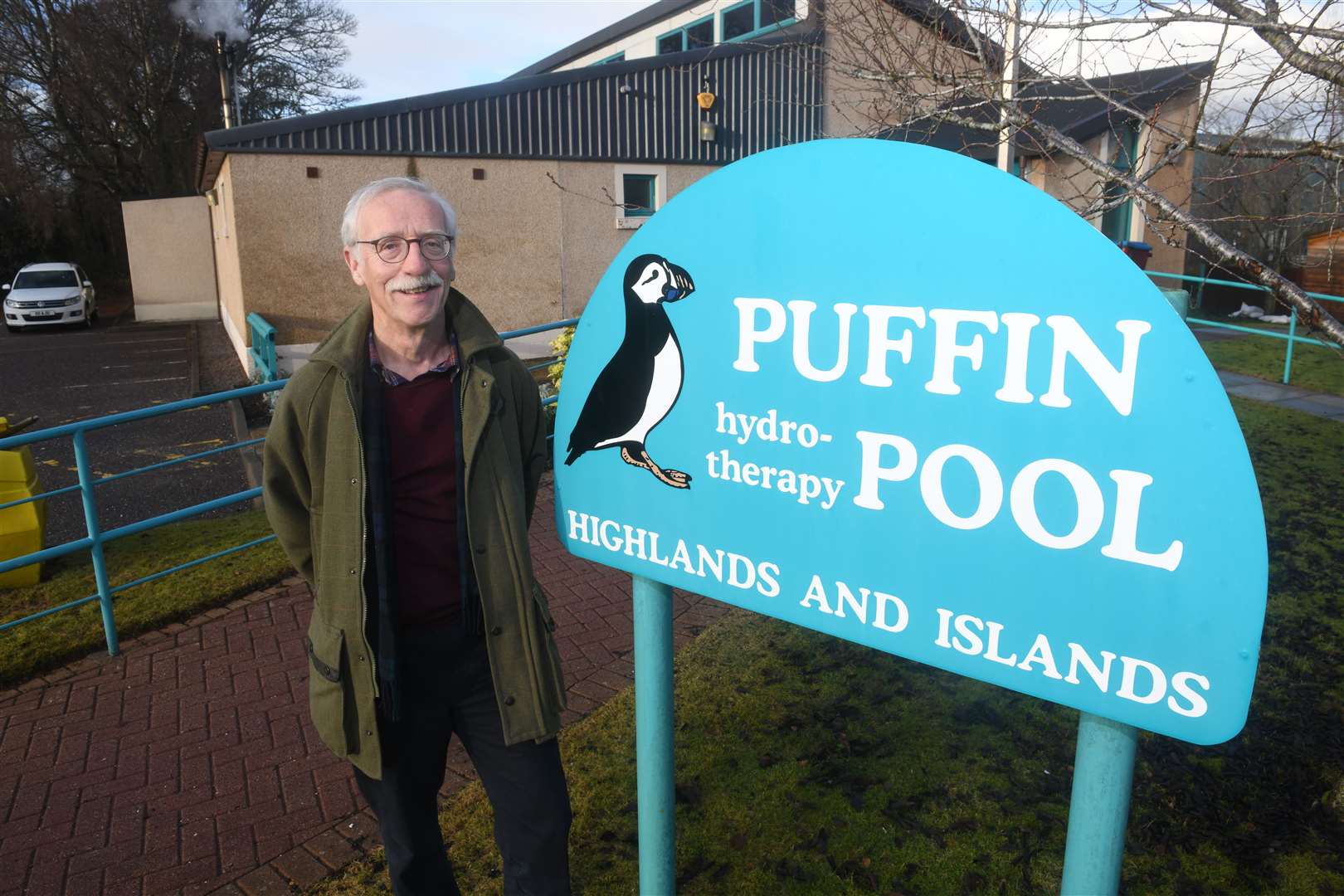 Dr Malcolm Steven, who helped establish the Puffin Hydrotherapy Pool, has been awarded the MBE. Picture: James Mackenzie.
