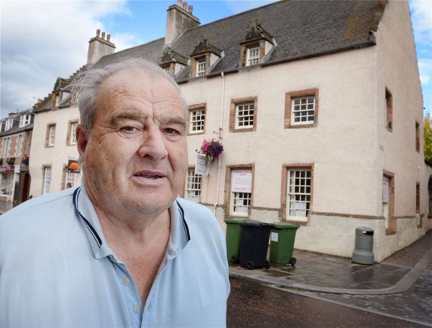 Closure of Dunbar Centre Pop-in..Alan Michael at Dunbars Hospital. .Picture: Gary Anthony..