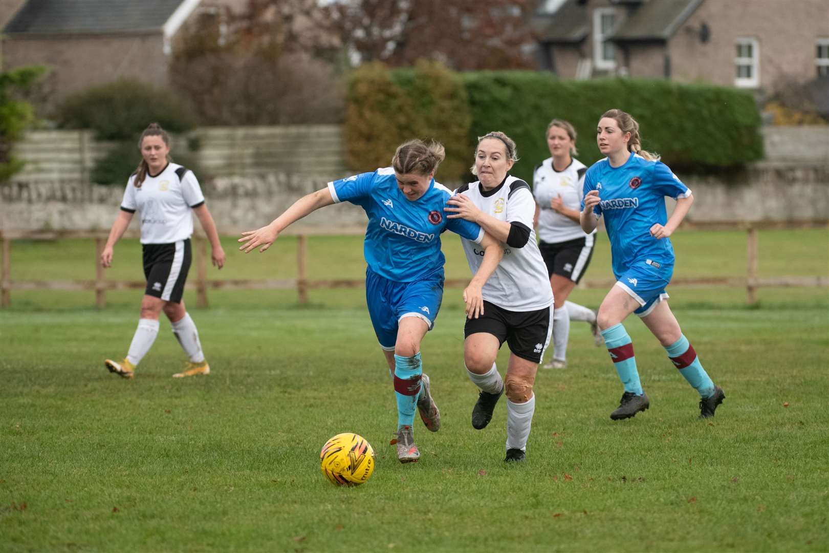 Black Isle will be competing with Clachnacuddin and Nairn St Ninian, pictured in action last season, in the Highlands and Islands League.