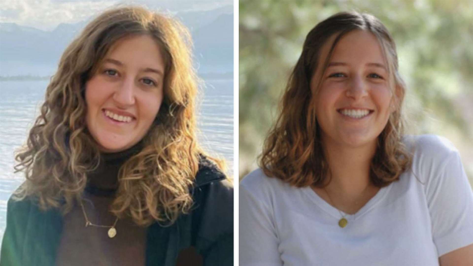 Maia (left) and Rina Dee, the two British-Israeli sisters who were killed in a gun attack (Office of Israeli Prime Minister Benjamin Netanyahu)