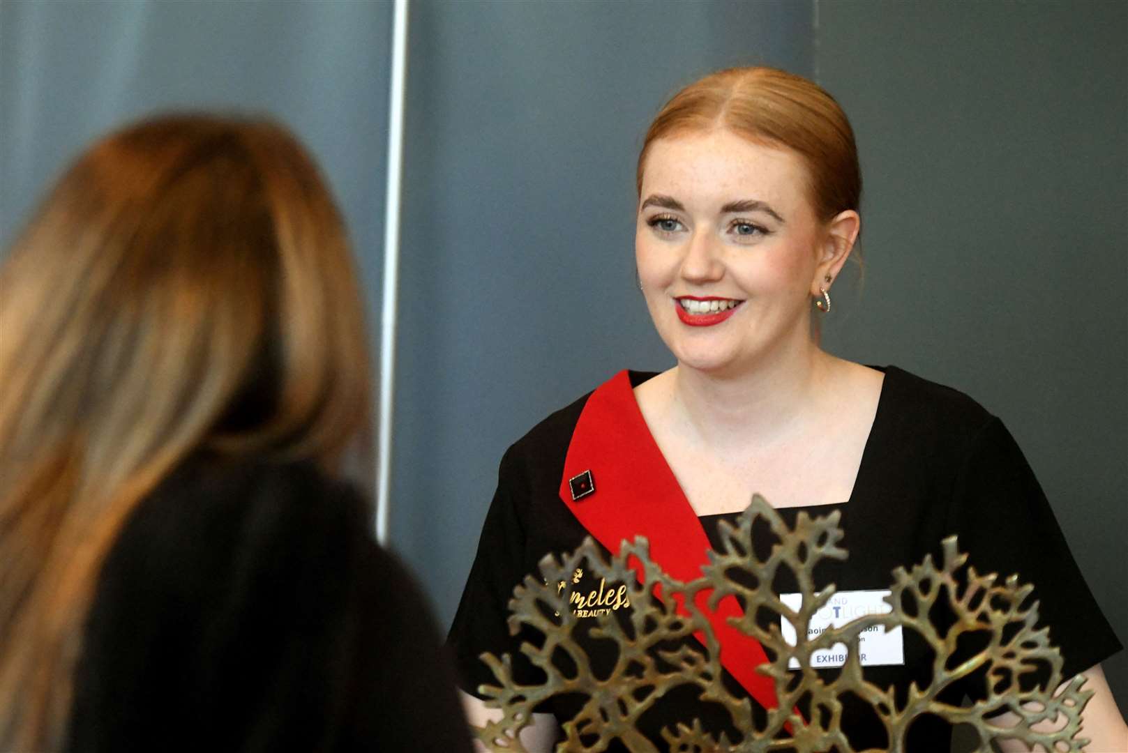 Caoimhe Simpson, of Timeless Spa & Beauty, was among those at Highland Spotlight. Picture: James Mackenzie