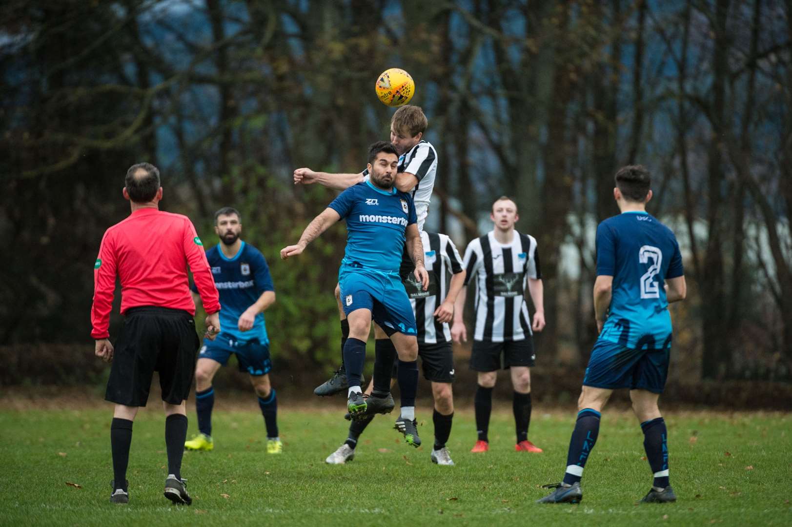 Loch Ness had to settle for a point at Alness United. Picture: Callum Mackay