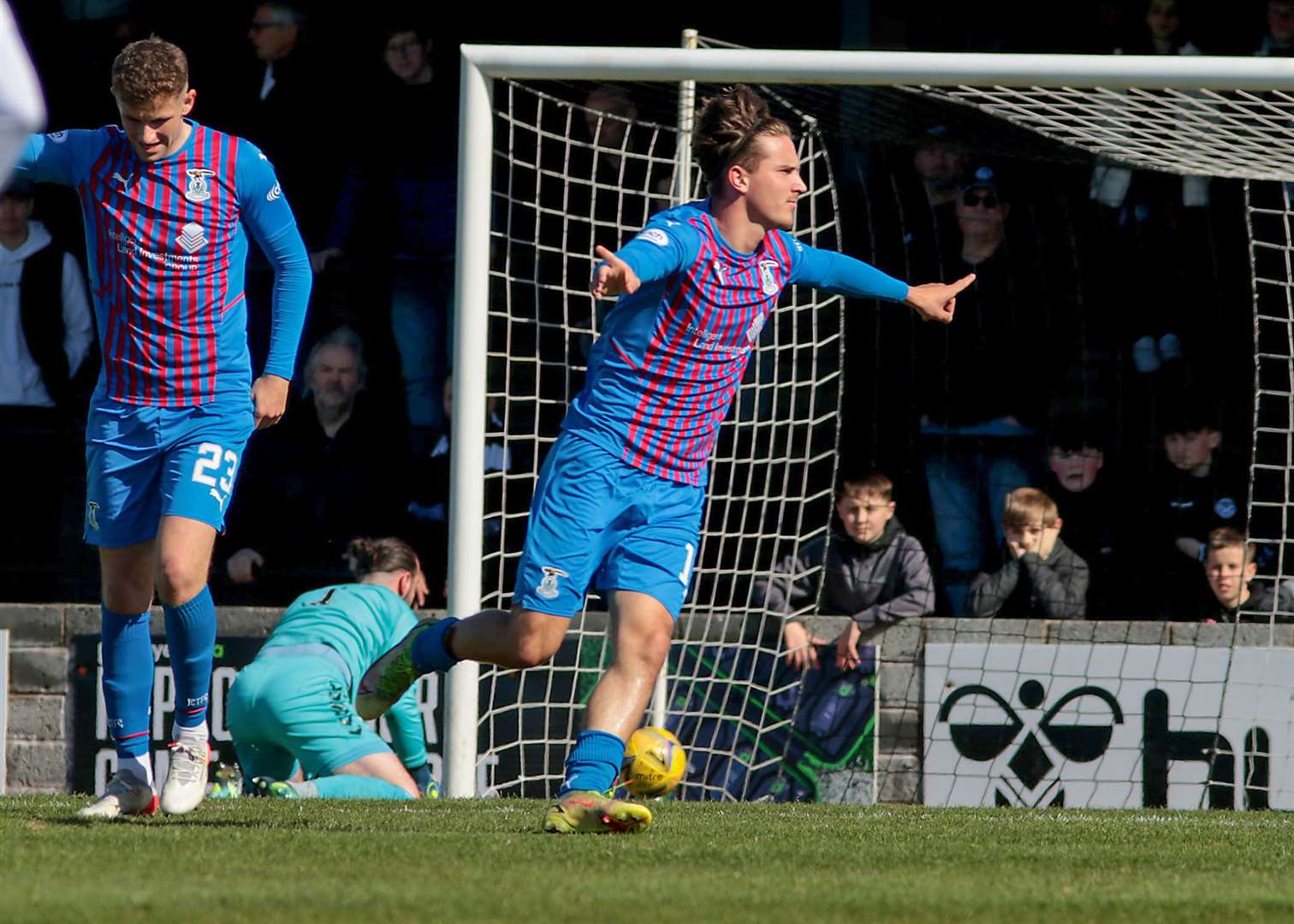 Attacker disappointed with Caley Thistle's second half performance at Somerset Park.