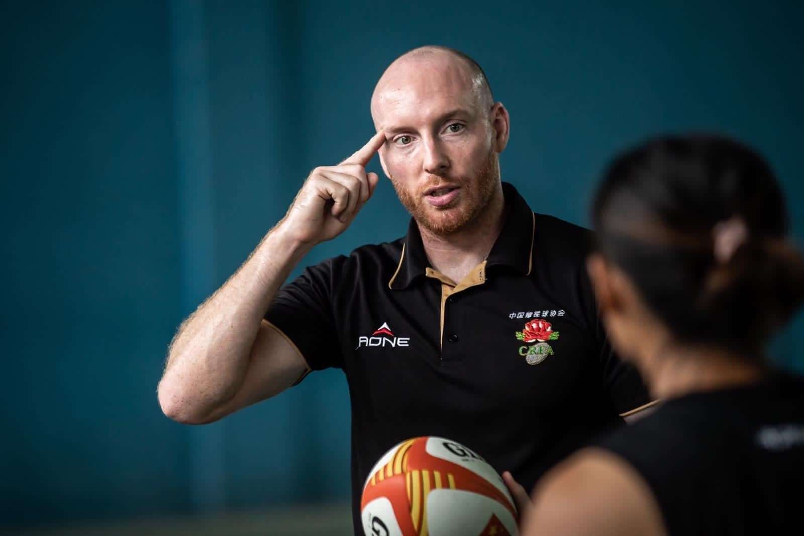 Euan Mackintosh is head coach of China's women rugby sevens team.