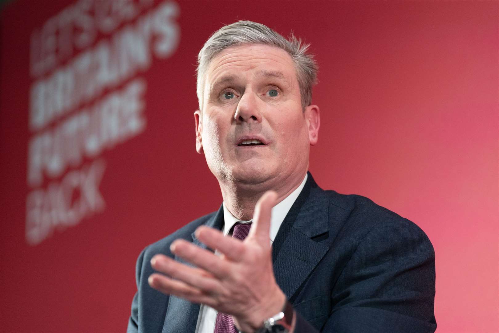 Labour leader Sir Keir Starmer is expected to announce his party is rowing back on its £28 billion green spending pledge (Stefan Rousseau/PA)