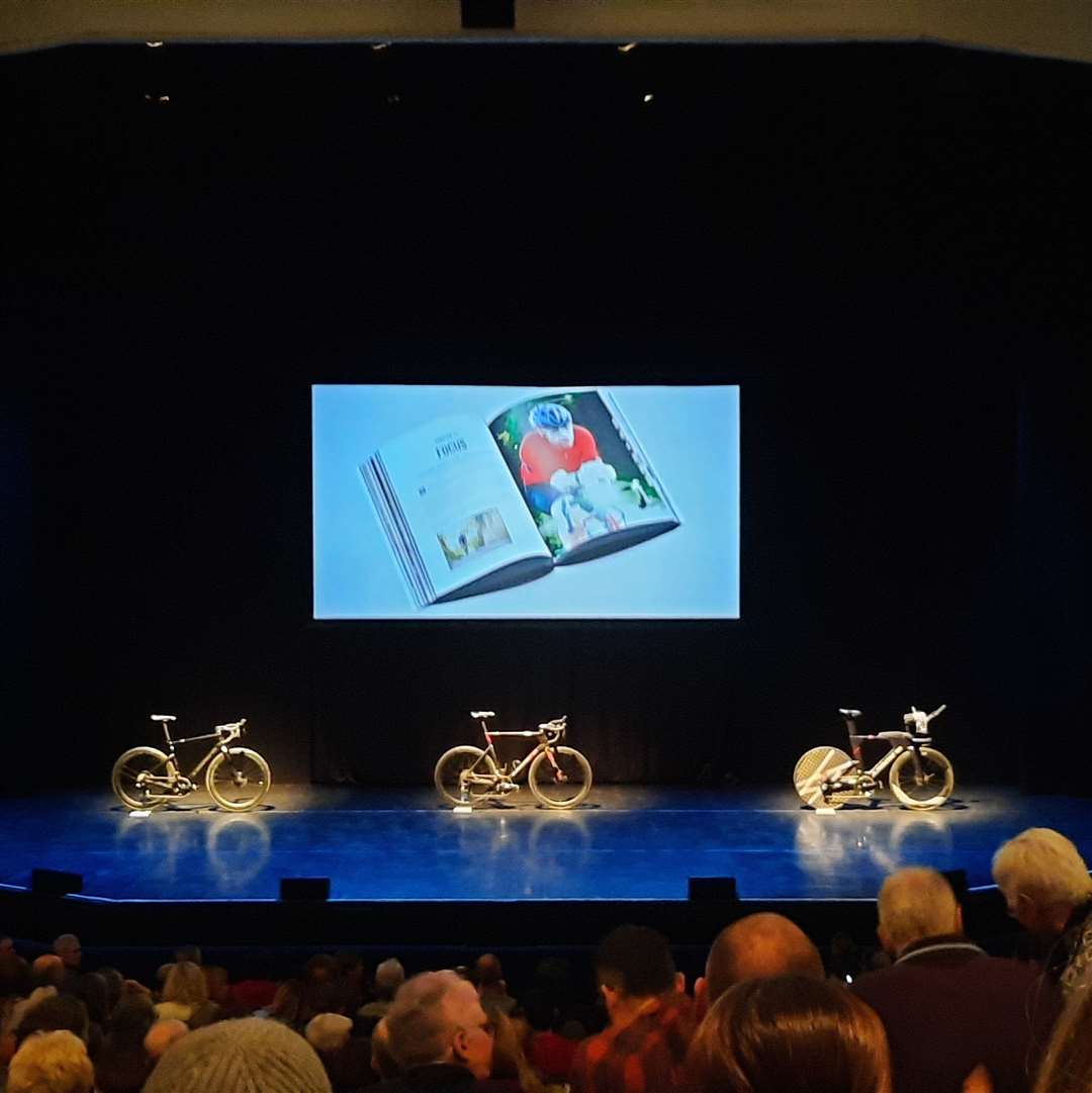 The stage is set for Mark Beaumont's Faster tour at Eden Court.