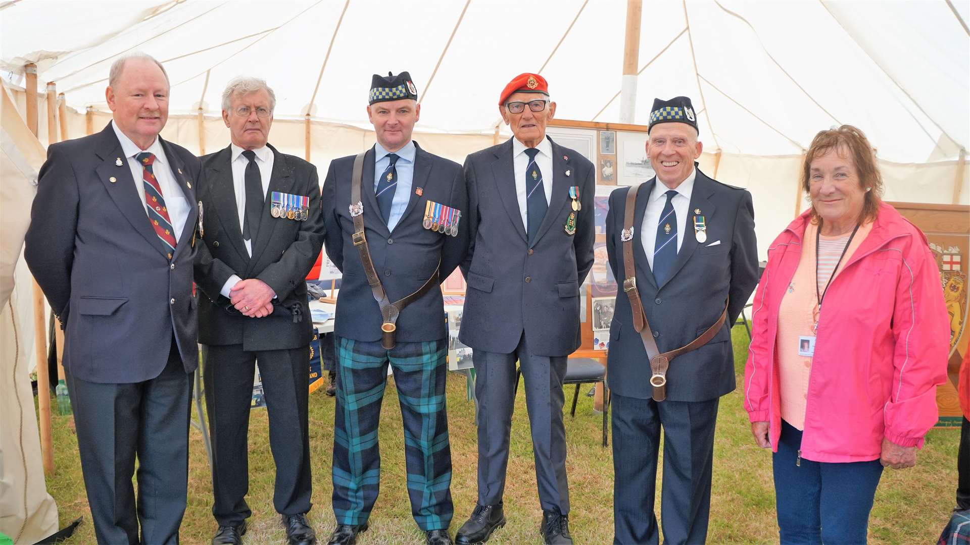 RBLS volunteers at Mey Highland Games 2022. Picture: DGS