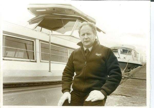 Jim Hogan who founded Caley Cruisers with one small boat.
