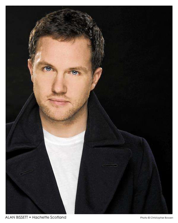 Writer Alan Bissett guests at the Black Isle Words Book Festival in Cromarty on Saturday.
