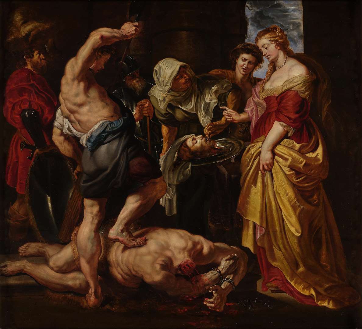 Sir Peter Paul Rubens’ Salome Presented With The Severed Head Of Saint John The Baptist (Sothebys/PA)