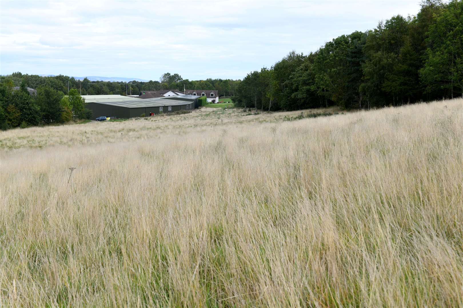 The scheme if approved would be located to the left of the picture behind the go-karting track seen at the right of the picture.