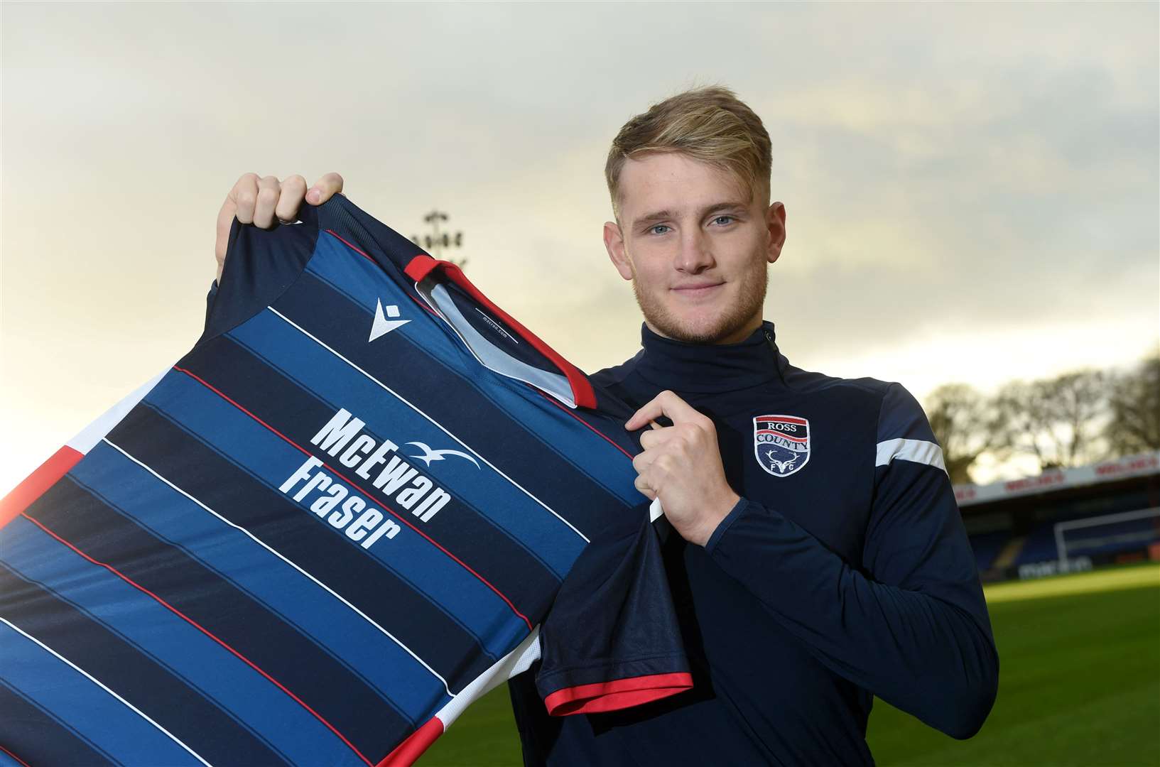 Coll Donaldson signed for Ross County after three years at Caley Thistle. Picture: Callum Mackay