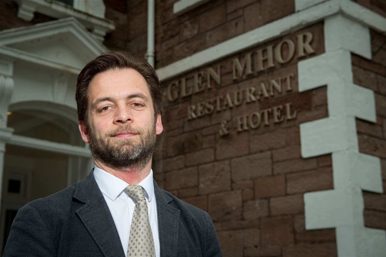 Emmanuel Moine, manager of the Glen Mhor Hotel.