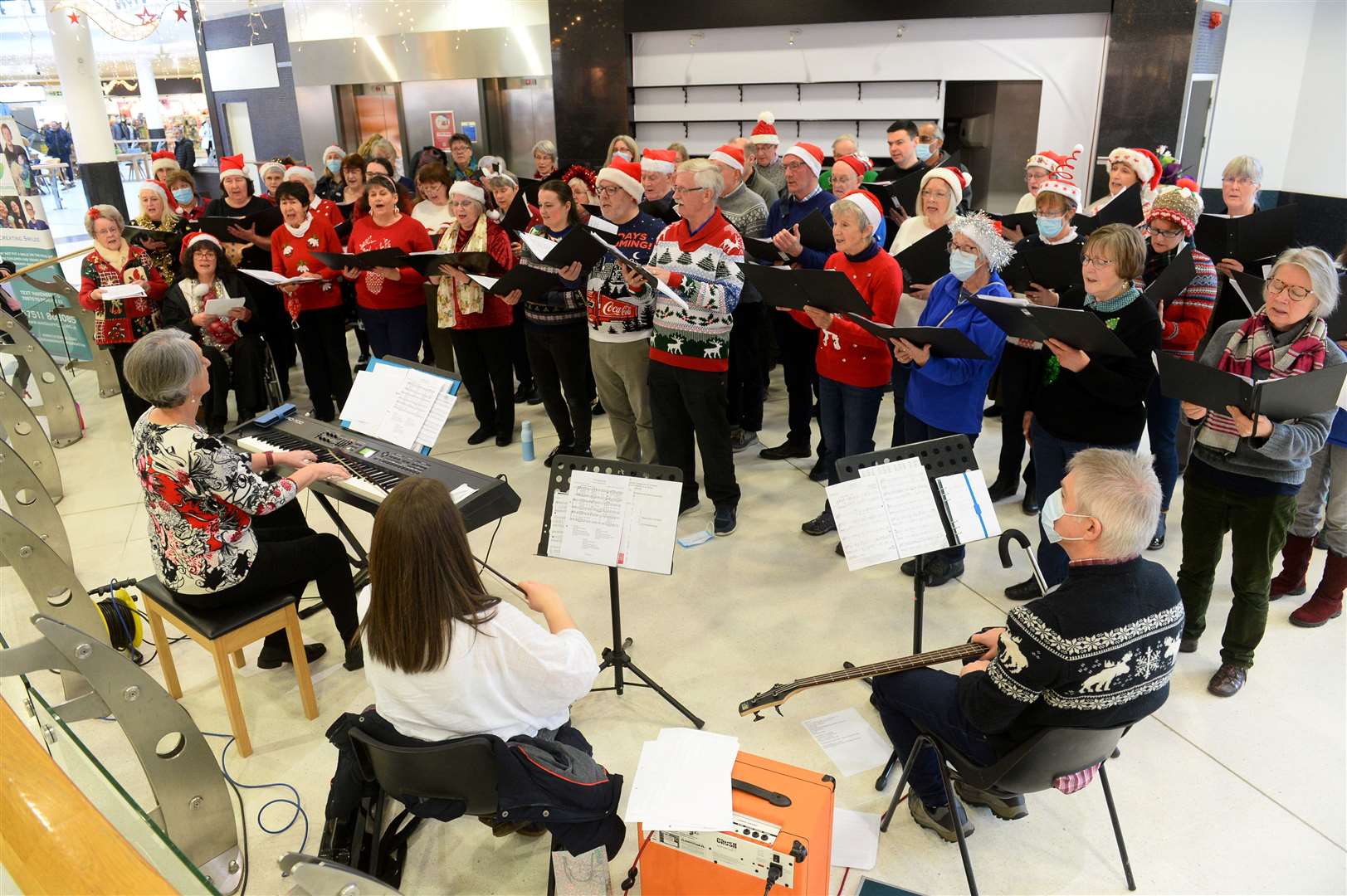 Acclaim Choir has performed at Eastgate Shopping Center before.