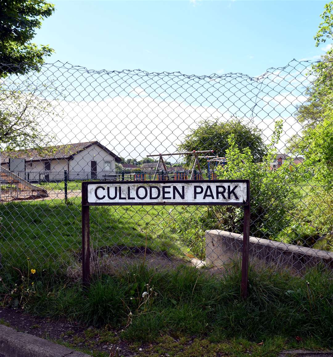 Nature Restoration Fund Eco Initiative at Culloden Park: Culloden Park locator. Picture: James Mackenzie.