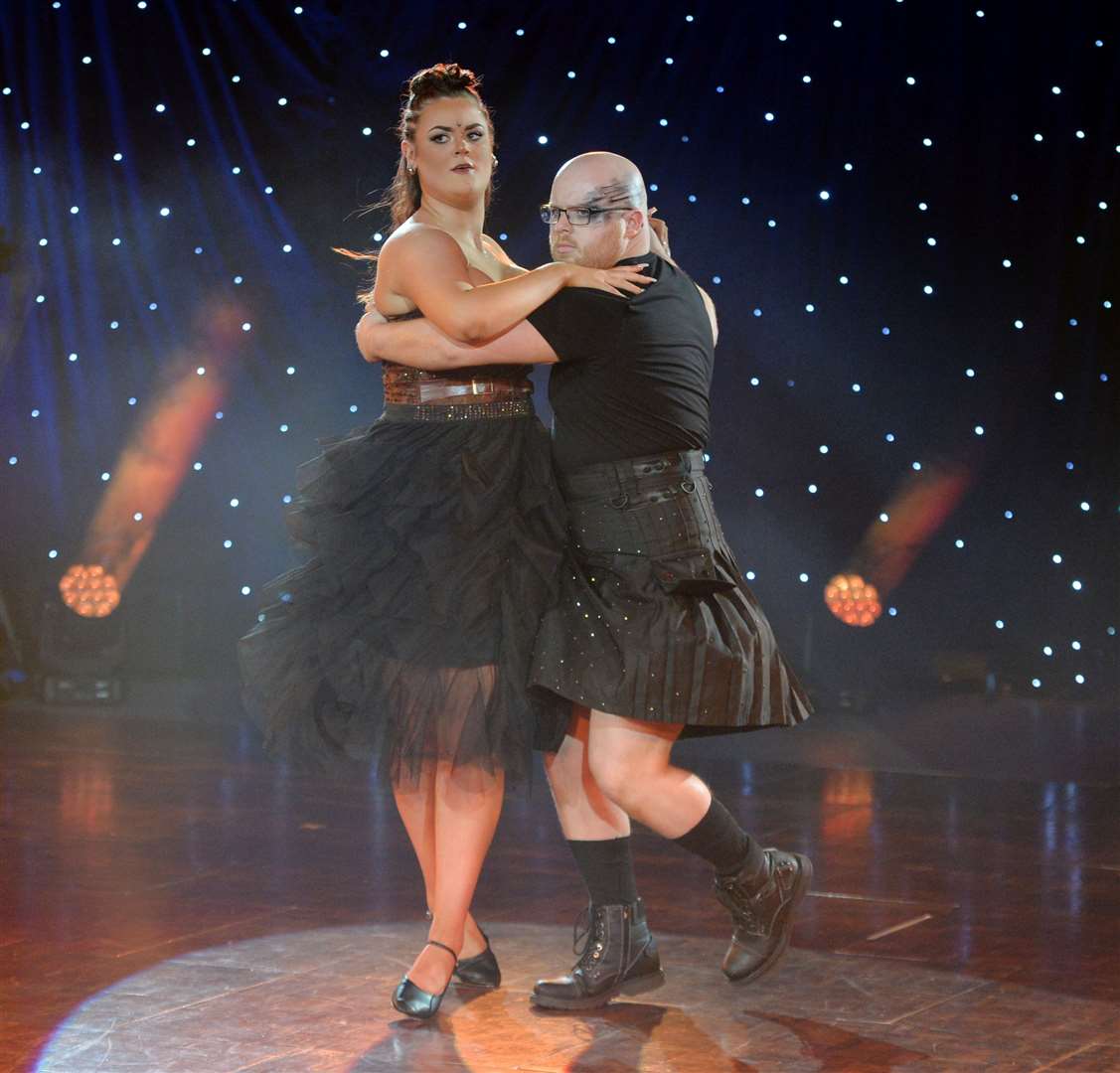 Rhianna Bell and Daniel Bissett competed in Strictly Inverness.