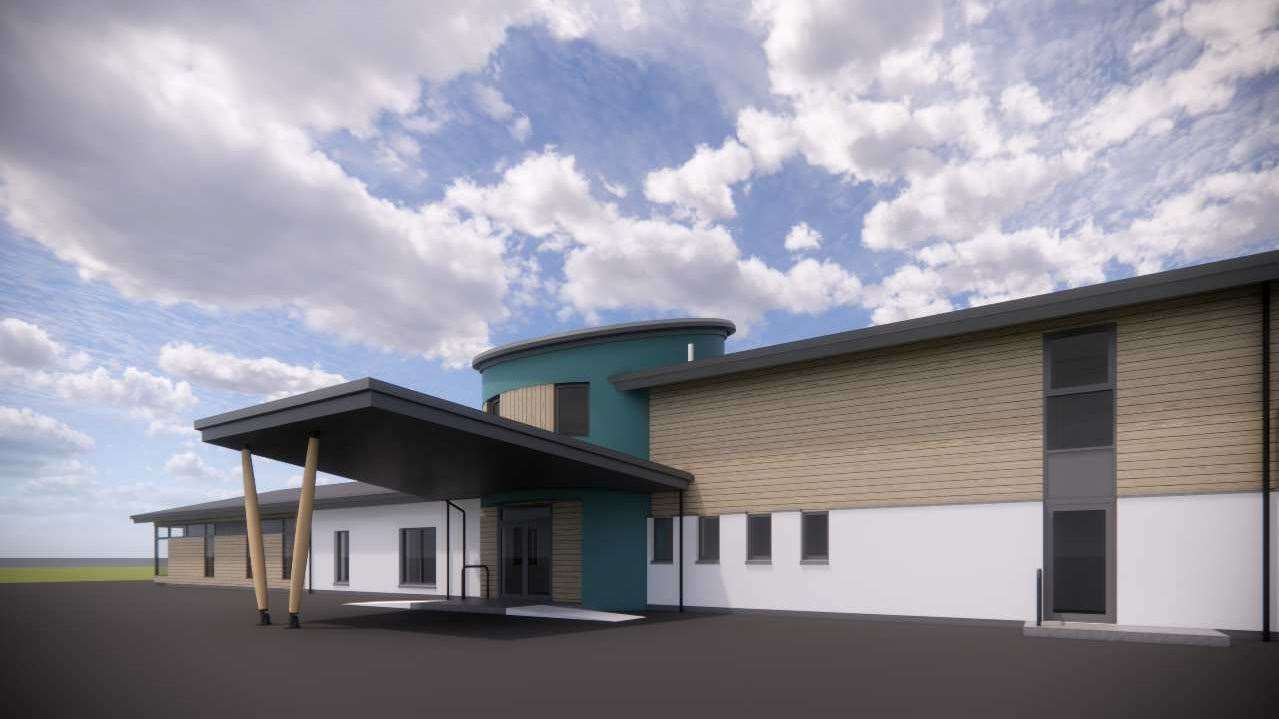 An artist's impression of the proposed Haven Centre.